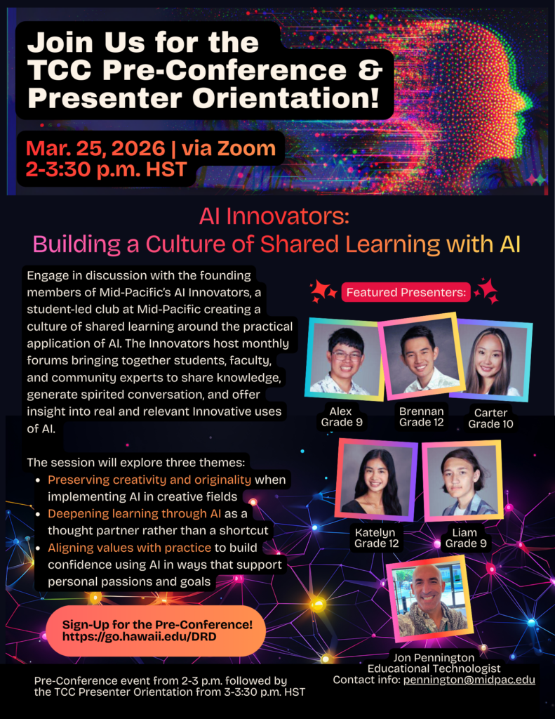 Pre-Conference Flyer